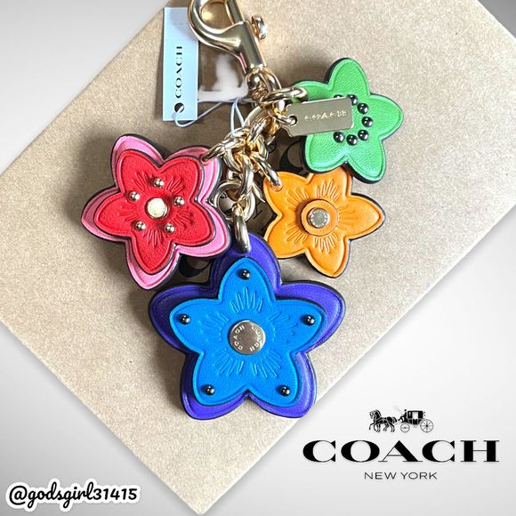 SOLD-AUTHENTICATED NWTCoach 3-pc Rainbow Signature Set Rowan, Nolita, Charm $626 - Picture 11 of 16